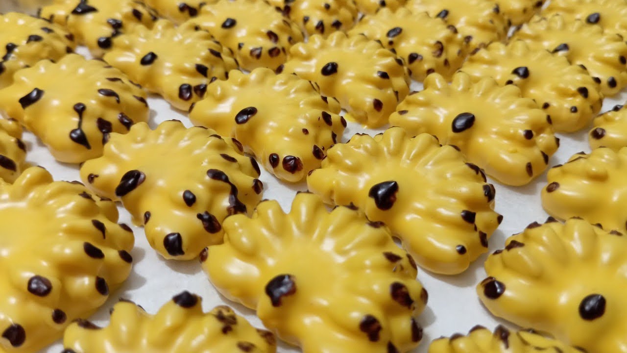 Kue lebaran cantik!! Banana Cookies!!