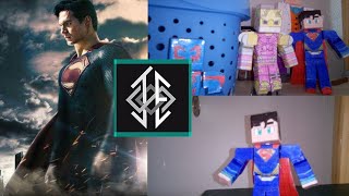 Como hacer a Superman (Papercraft)