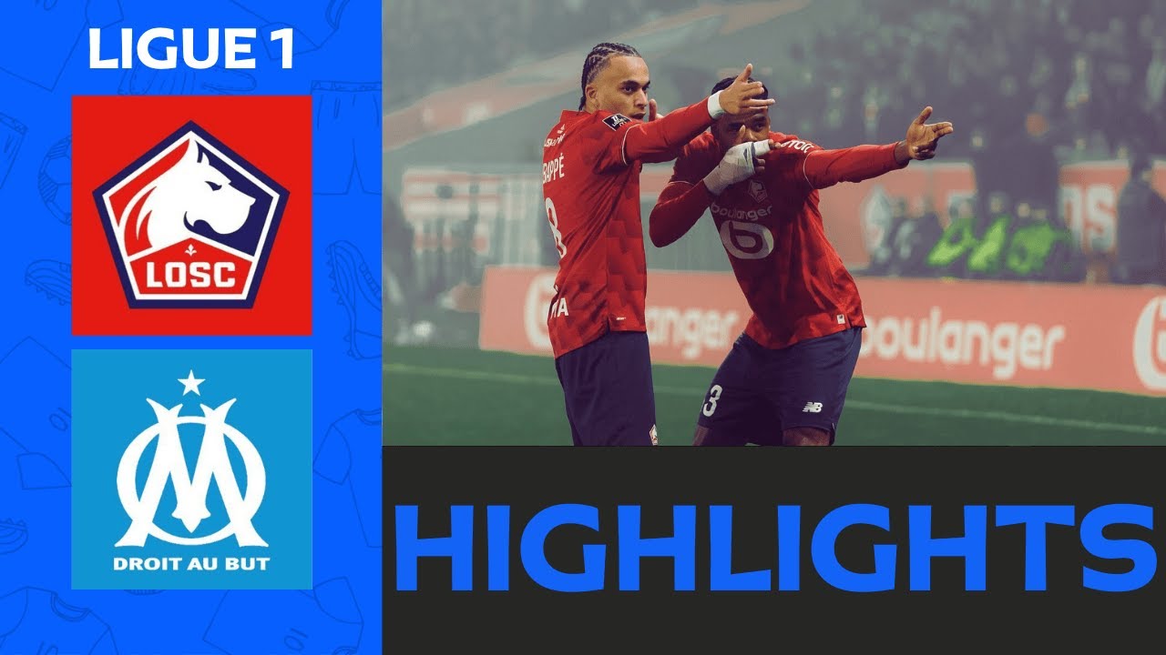 Лилль - Марсель | 1-0 | Основные моменты | Лига 1 2025–26 | Лилль ОМ