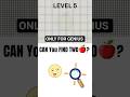 99% People Can't Find Both! 🍎🍎 Only for Sharp Eyes! | Level 5 Challenge | QuizDoseOfficial #Shorts