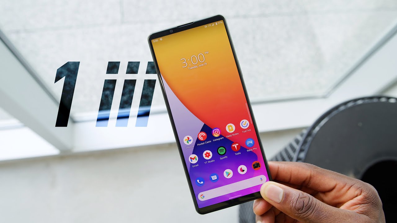 Mkbhd Tar En Titt Pa Sony Xperia 1 Iii Sony Verkar Ha Lyckats Med Luren Feber Mobil