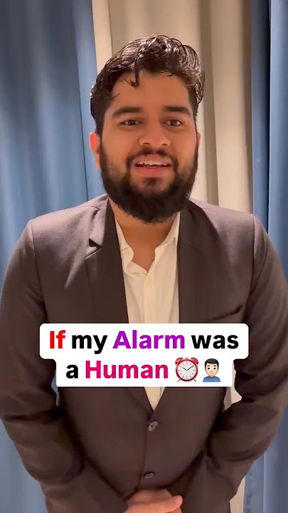 If my alarm was a human😂 #viralvideo #fun #comedy #trending #shortsvideo #shorts #ytshorts #ytshort
