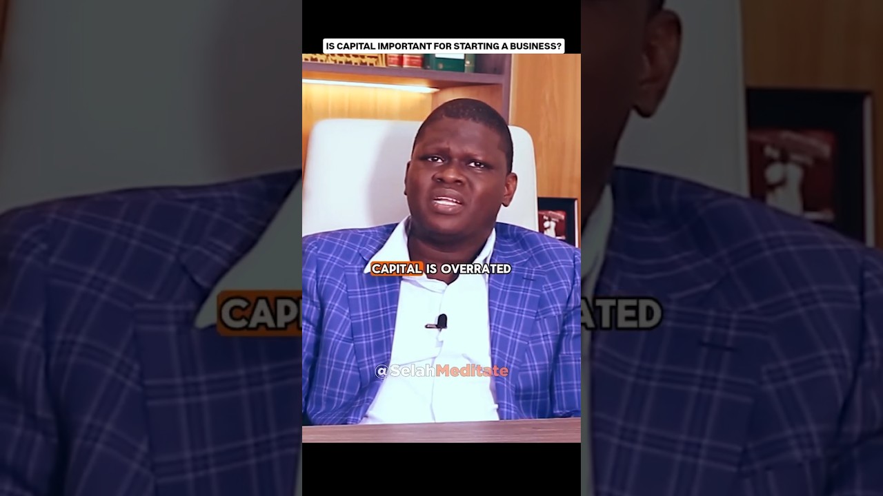 Why You Don't Need Money Capital To Start A Business 