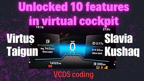 Unlocked 10 hidden features in Virtual cockpit of MQB A0 IN cars | vcds coding