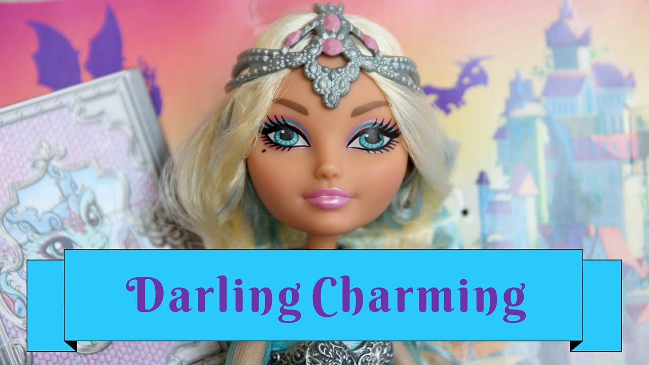 Mattel Ever After High Dragon Games Darling Charming w/ Dragon