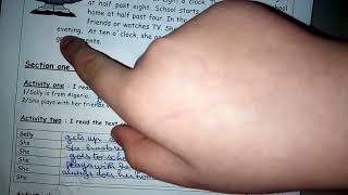 الاتجليزية الاولى متوسط (الفرض الثاني للفصل الثاني)