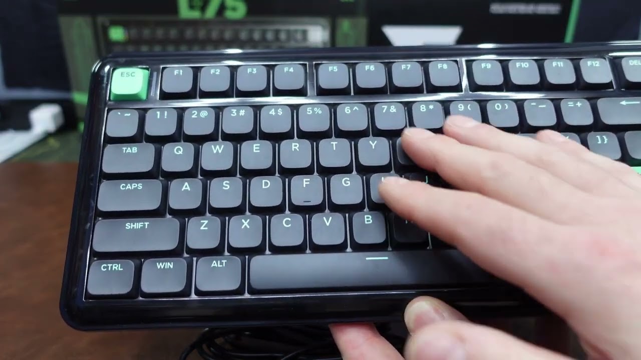 新品　YUNZII L75 KEYBOARD YUNZII L75 Low Profile Wireless Mechanical Keyboard – YUNZII KEYBOARD