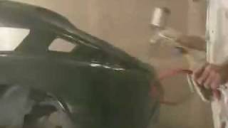 Triumph Gt6 Restoration Painting, Media Blast