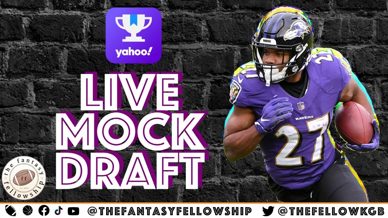LIVE YAHOO! MOCK DRAFT Pick 6 YouTube