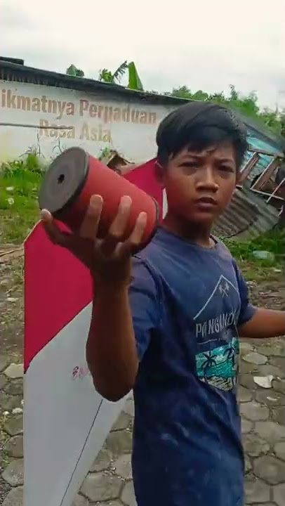para bocil ngadu layangan besar #kite