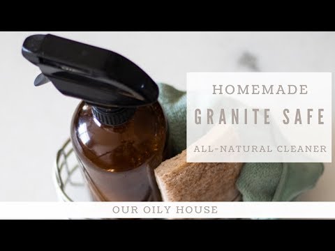 Homemade Granite Countertop Cleaner | Easy All-Natural Cleaning Recipes