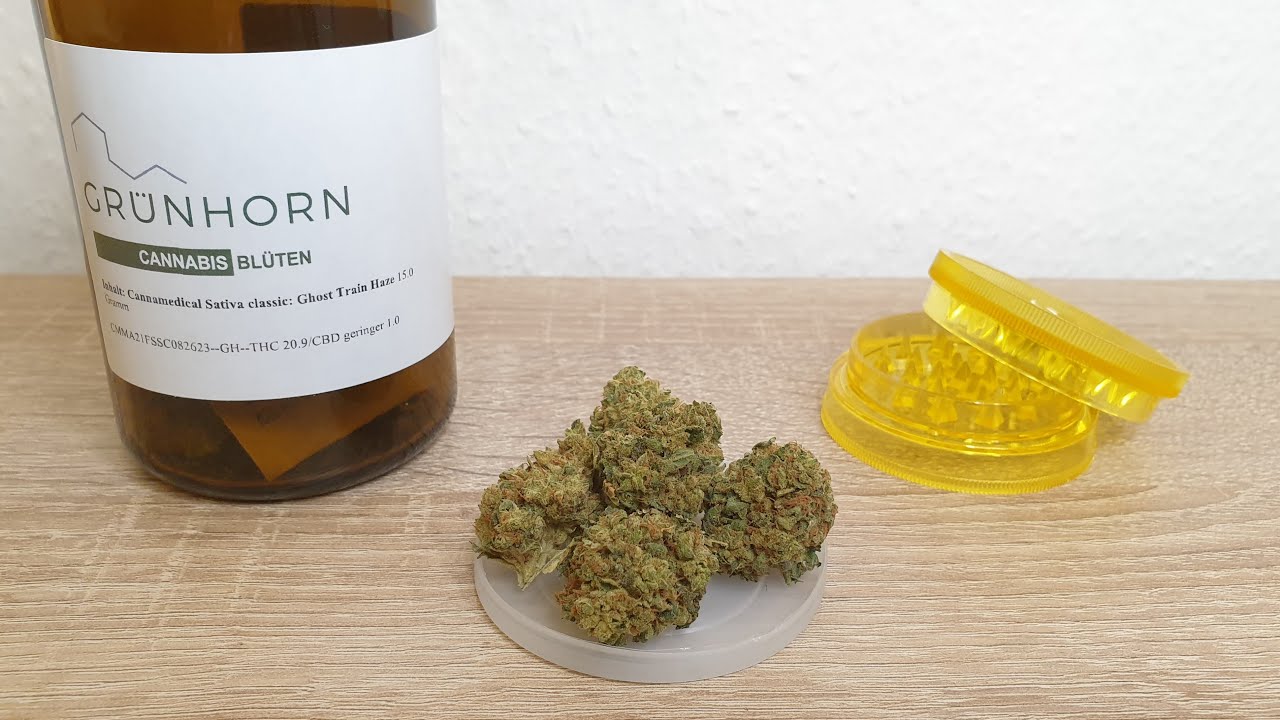 Med. C. 🥦 Sorten Review - Cannamedical Sativa classic: Ghost Train Haze (4K)