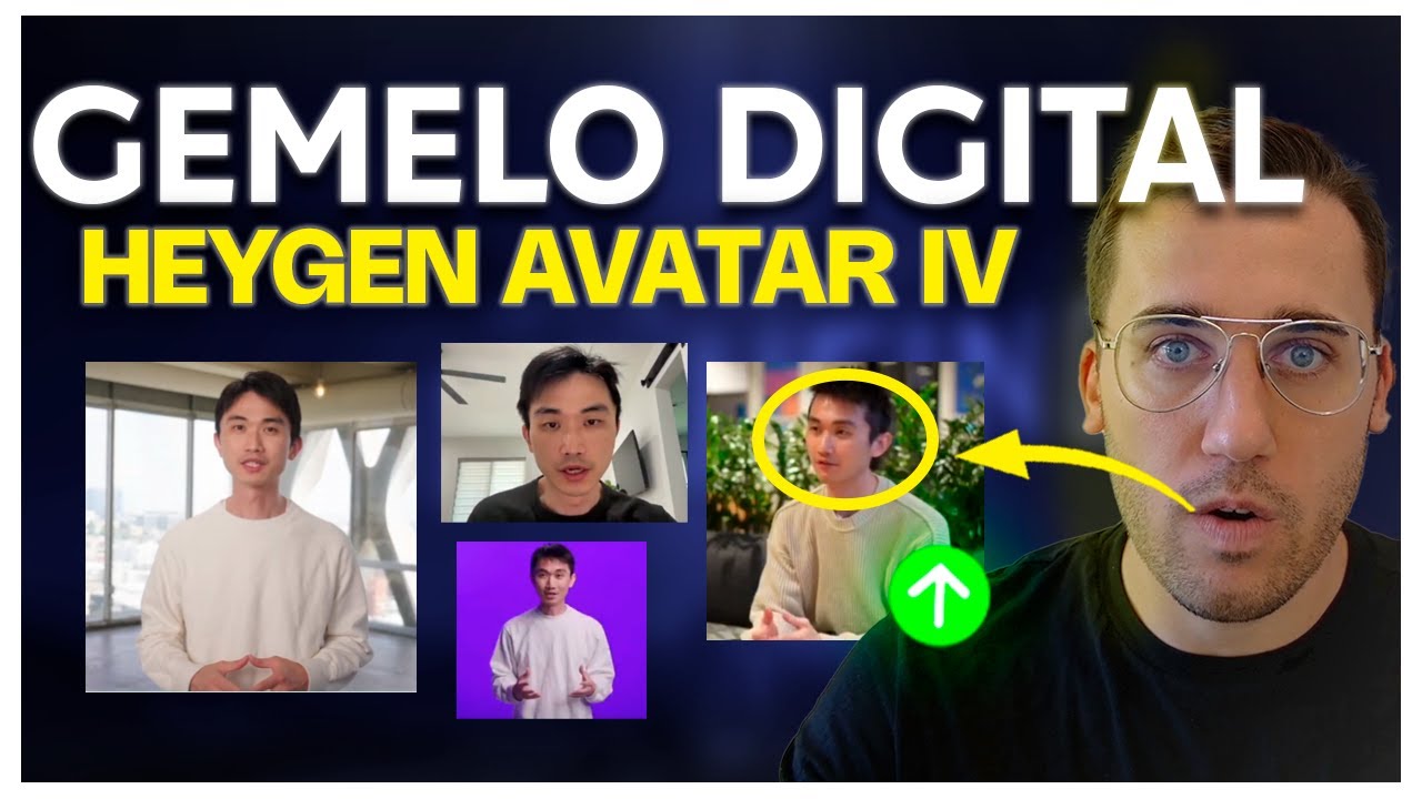🔥 CREA TU GEMELO DIGITAL con IA | Así funciona Avatar 4 de HEYGEN con ...