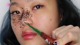 Basic Henna Tutorial for a Natural Freckles Look | uglysxegirl