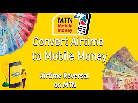 How to do MTN Mobile Money airtime reversal, Convert Airtime to Money without any App.