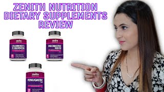 ZENITH NUTRITION DIETARY SUPPLEMENTS REVIEW | GOOD IMMUNITY AND HEALTHY LIFE || NEELIMA