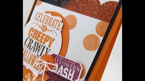 How to use Stampin Up! Adhesive sheets Video Tutorial with Catherine Pooler