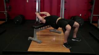 cross bench dumbbell pullover