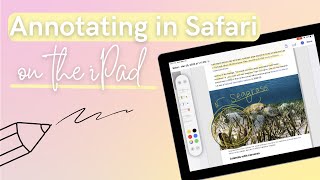 Celebrity Annotating in Safari on the iPad Wealth