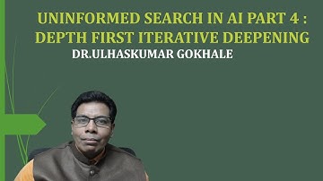 Uninformed search in AI part 4 : Depth First Iterative Deepening Search