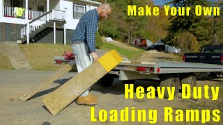 DIY Loading Ramps  Heavy Duty