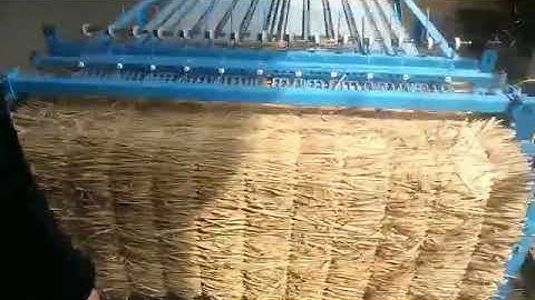 slope protection straw mat machine