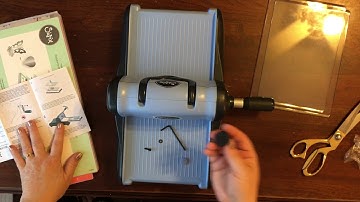 Sizzix Big Kick Unboxing
