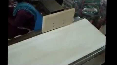 VinSyst On Line CheckWeigher For Pillow Packs Boxes Pouches With Pusher Rejector and Rejection Bin.