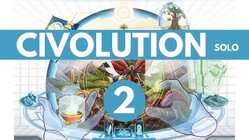 Civolution | Era 2 | Solo Board Game Tutorial and Playthrough