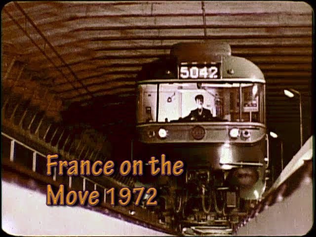 France On The Move 1972. France's high-speed railroads