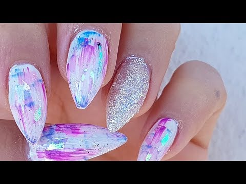 Fun Colorful Simple Gel Nail Art Design Youtube