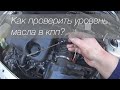 Как проверить уровень масла в Кпп?