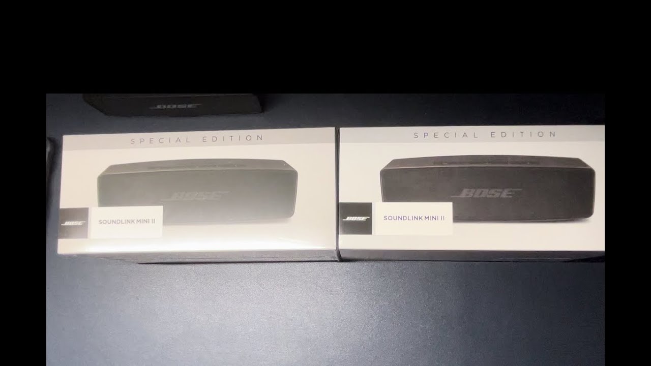 Bose SoundLink Mini II Special Edition - YouTube