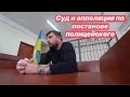 Суд и Аппеляция по Постанове от Полицейского