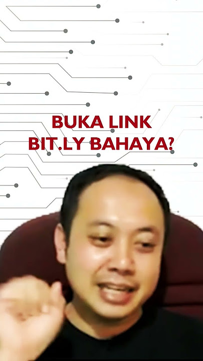 APAKAH AMAN MEMBUKA LINK BIT.LY? #SHORT #LITERASIDIGITAL