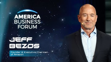 Jeff Bezos on Innovation, Thinking and Building for the Future | America Business Forum 2025