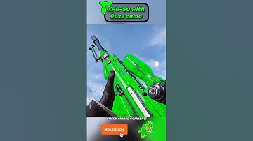 XPR-50 with Ooze camo 🐸 #codm #shorts