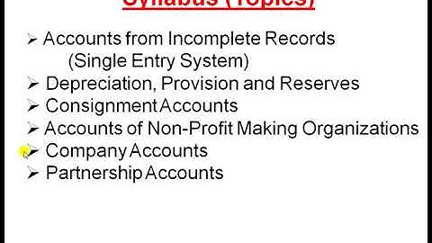 I.Com part 2  Accounting | Introductory lecture video Part-5 | Syllabus & Board paper pattern