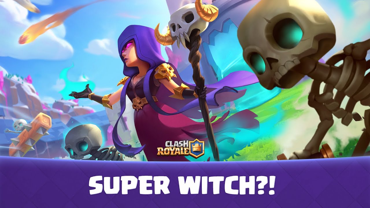 Clash Royale: Bewitched! Super Witch?! (New Season!)