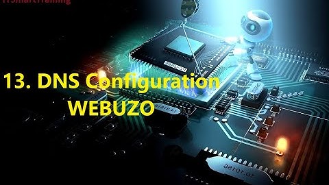 DNS Configuration WEBUZO | Episode  13