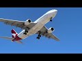 Qantas A330-200 RNP visual approach runway 06 Perth Airport YPPH 