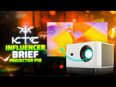 P10 Native 1080P Smart Projector | Netflix & 4K Support - KTC