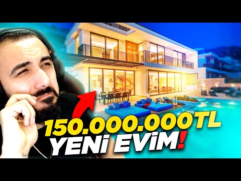 150.000.000TL LÜKS VİLLAM!! TÜM EKİBE KIŞKIRTMA!!