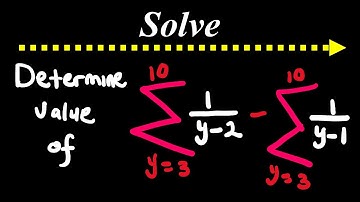 Evaluate the Sum Sigma Notation / Grade 12 / 2023