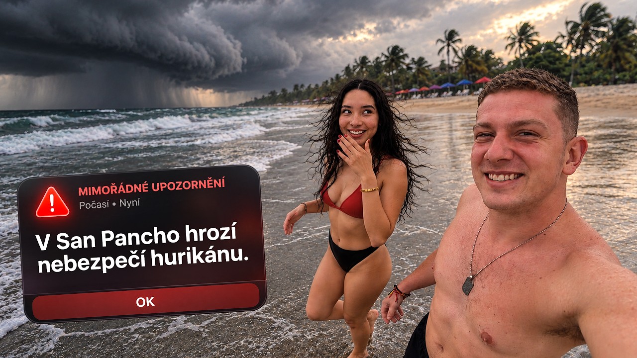 Roadtrip s MEXICKOU PŘÍTELKYNÍ po pobřeží Mexika, kde hrozí hurikán! 🇲🇽