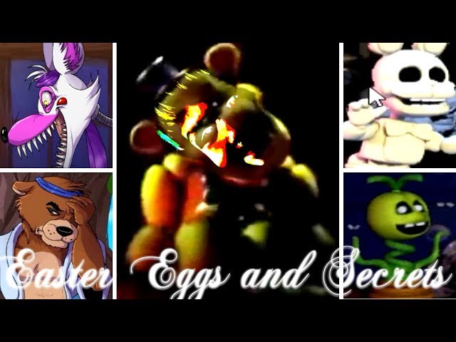 FNaF VR: Help Wanted ALL SECRET ANIMATRONICS & EASTER EGGS 