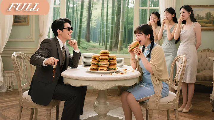 CEO Pretend Blind To Scare Fiancée! But Unexpect Fell For This Big-Appetite Girl Who Eat 10 Burgers!