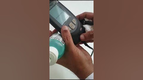 Dry film thickness test on jotun paint #painting #paint #civilengineering #construction