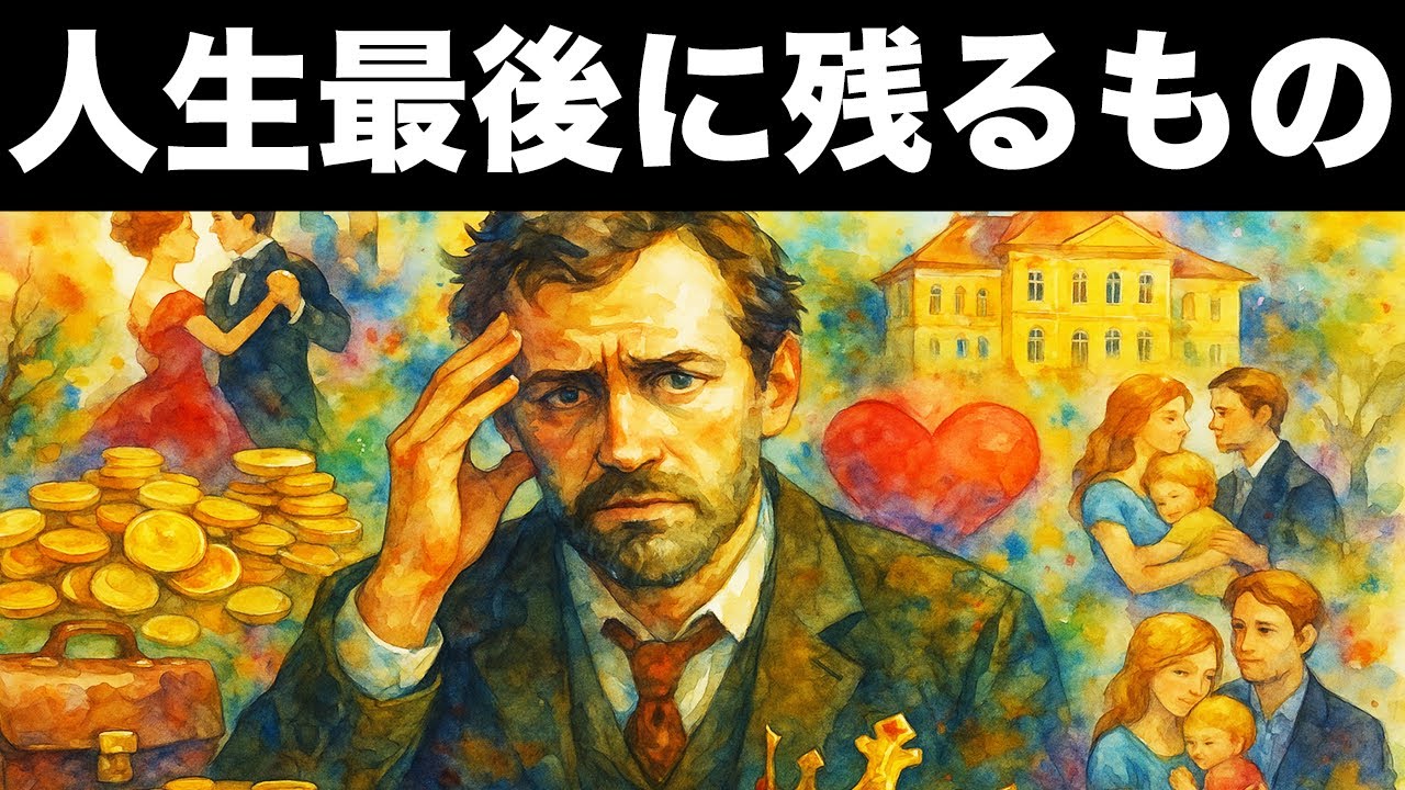 【警告】金も名声も成功も愛も、何の意味もないと気づいたとき