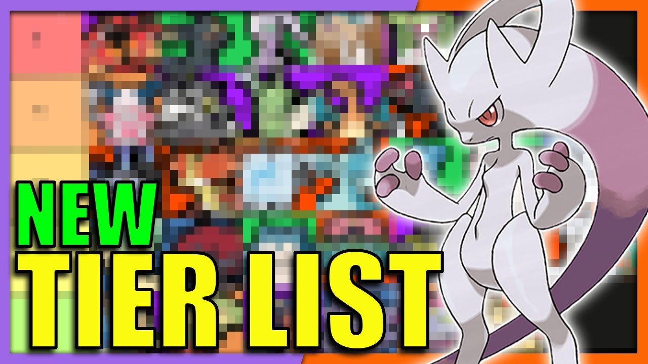 Pokemon Unite TIER LIST Mewtwo Y Release August Patch - YouTube